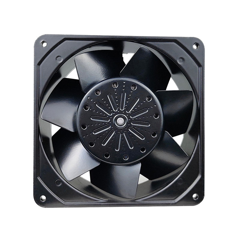 พัดลม AC ใบมีดโลหะ 140x140x55มม