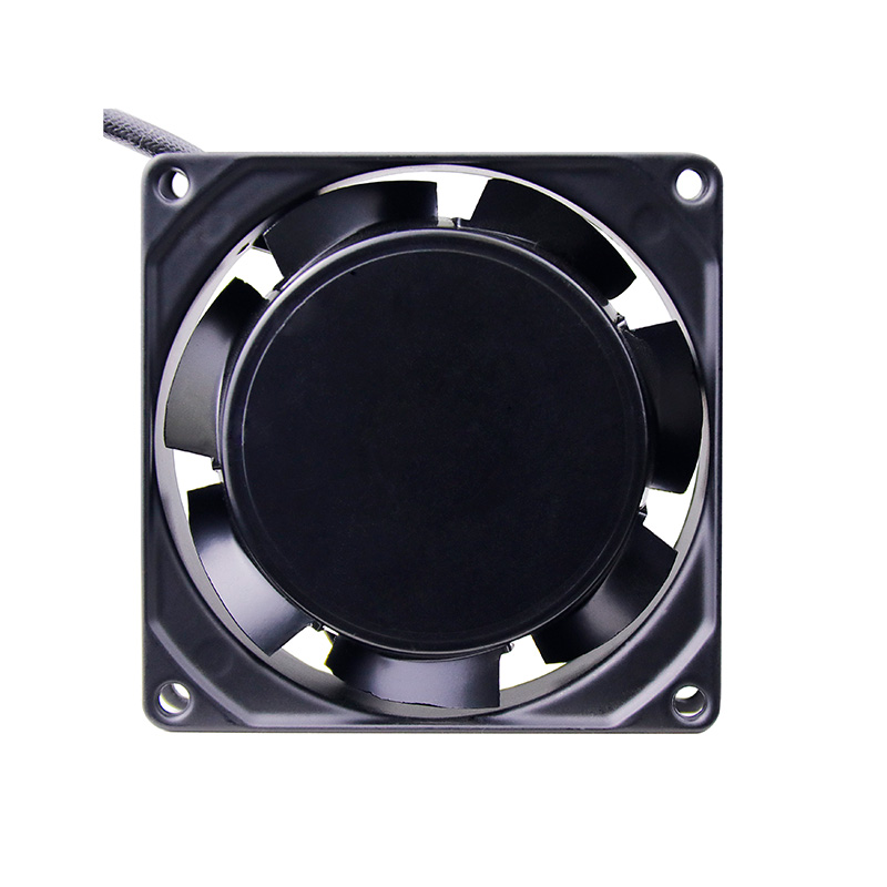 Ventilateur AC &agrave; lame m&eacute;tallique 80x80x25mm